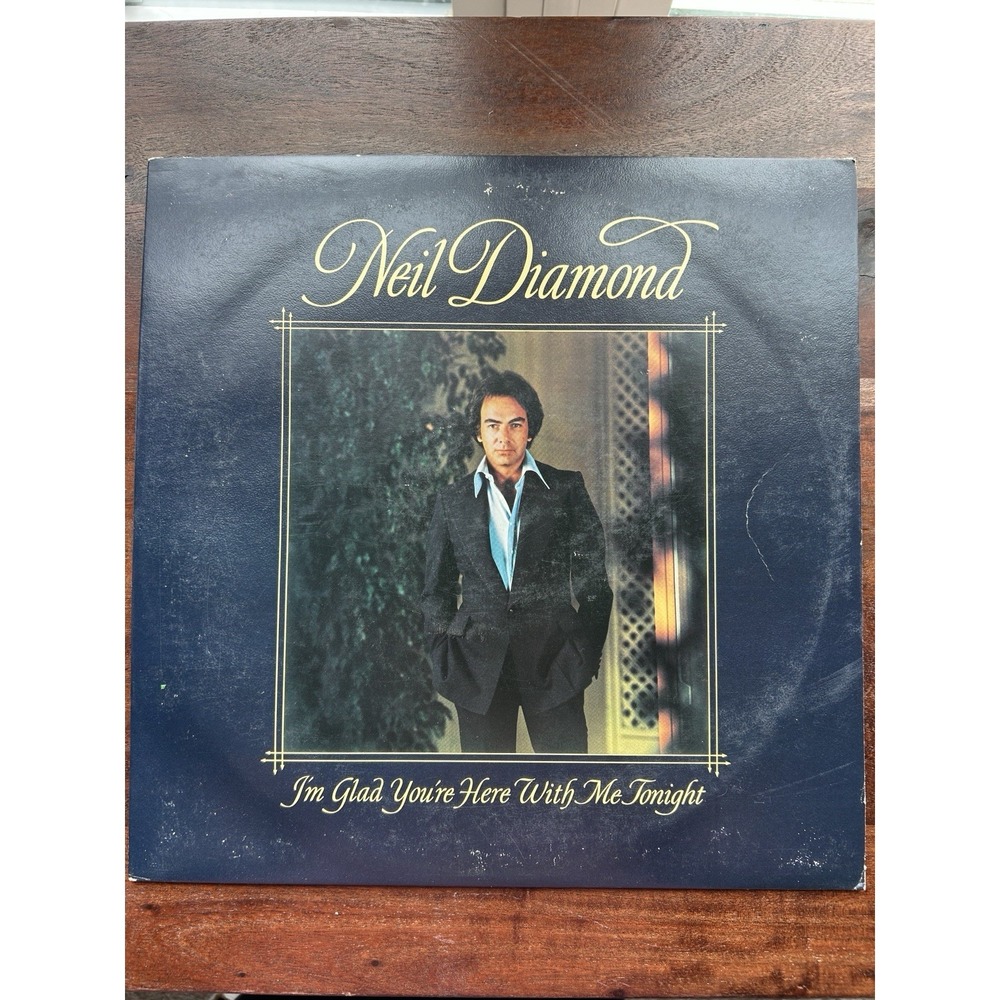 Neil‎ Diamond – I'm Glad You're Here With Me Tonight LP 1977 Columbia VG
